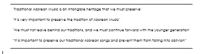 INCLUSION OF TRADITIONAL AZOREAN SONGS IN MUSICAL LEARNING - INFORMAL ...